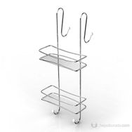 Tekno-Tel BK062 İki Katlı Köşe Rafı