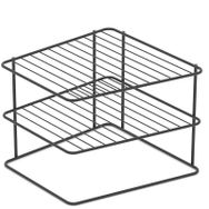 Tekno-Tel KB091 Dolap İçi Düzenleyici Metal Mat Siyah Mutfak Rafı