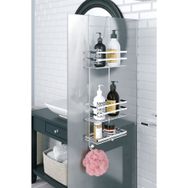 Tekno-Tel LM580 Krom Üç Katlı Duşakabin Rafı