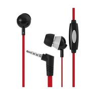 Teknogreen Langston Q3 Mikrofonlu Kulakiçi 3.5 mm Stereo Kırmızı Telefon Kulaklığı