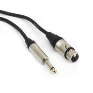 Teknogreen TKS-410 10 m XLR Dişi 6.3 mm Mono Erkek Kablo