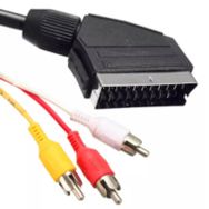 Teknogreen TKS-920 Scart to 3xRca 1.2 m Çevirici Kablo