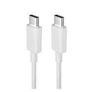 Teknonet TN-DC14 PD QC3.0A Beyaz 100 cm 20W Plastik Type-C to Type-C Şarj ve Data Kablosu