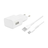 Teknonet TN-HCH01 Beyaz 10W 2100 mAh Micro Kablo ve Şarj Aleti