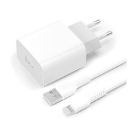 Teknonet TN-HCH06 Beyaz 10W 2100 mAh Lightning Kablo ve Şarj Aleti