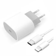 Teknonet TN-HCH11 Beyaz 20W PD 3000 mAh Lightning Kablo ve Şarj Aleti