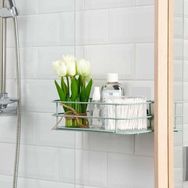 Teknotel Kancalı Banyo Mint Duş Rafı