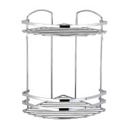 Teknotel LM008 2 Katlı Lamalı Banyo Köşe Rafı
