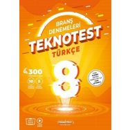 Teknotest Yayınları - 8. Sınıf Türkçe Branş Denemeleri