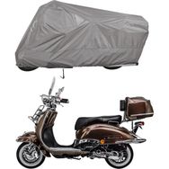 Teksin Asya Nostaji 125 A+ Kalite Gri Motosiklet Brandası