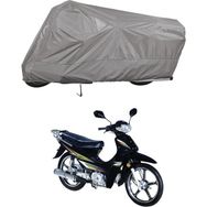 Teksin Bisan Motocup 100 A+ Kalite Gri Motosiklet Brandası