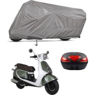 Teksin Daelim Aroma 125 Arka Çanta Uyumlu Motosiklet Brandasısı