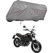 Teksin Ducati Scrambler Icon A+ Kalite Gri Motosiklet Brandası