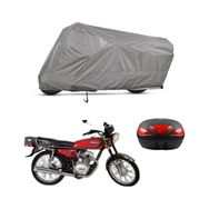 Teksin Falcon Runner 125 Arka Çanta Uyumlu Motosiklet Brandası
