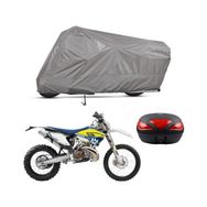 Teksin Husaberg TE 250 Arka Çanta Uyumlu Motosiklet Brandasısı