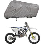 Teksin Husqvarna TC 17_14 A+ Kalite Gri Motosiklet Brandası