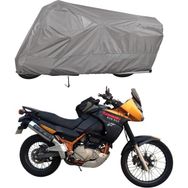 Teksin Kawasaki KLE 500 A+ Kalite Gri Motosiklet Brandası