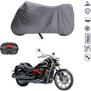 Teksin Kawasaki VN 900 Custom Special Motosiklet Brandası