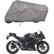 Teksin Kawsaki Ninja 300 A+ Kalite Gri Motosiklet Brandası