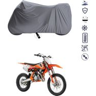 Teksin KTM 85 SX 4 Mevsim Çantalı Su Geçirmez Motosiklet Brandası