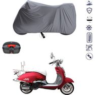 Teksin Kuba Nirvana 150 4 Mevsim Çantalı Su Geçirmez Motosiklet Brandası