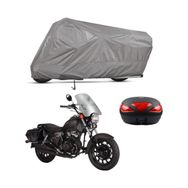 Teksin Kuba Superlight 200 Arka Çanta Uyumlu Motosiklet Brandası