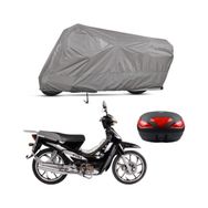 Teksin Kuba XY100-E A+ Kalite Gri Motosiklet Brandası