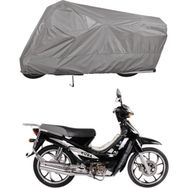 Teksin Kuba XY100-E Arka Çanta Uyumlu A+ Kalite Gri Motosiklet Brandası
