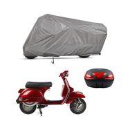 Teksin LML Star 4 Arka Çanta Uyumlu A+ Kalite Gri Motosiklet Brandası