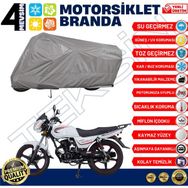 Teksin Mondial 150 MG King A+ Kalite Gri Motosiklet Brandası