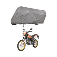 Teksin Mondial X-Treme Enduro A+ Kalite Gri Motosiklet Brandası