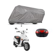 Teksin Motoran Vento 100 Arka Çanta Uyumlu A+ Kalite Gri Motosiklet Brandası