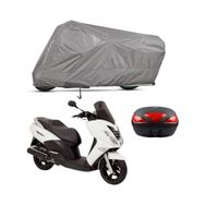 Teksin Peugeot Citystar 200 Arka Çanta Uyumlu Motosiklet Brandası