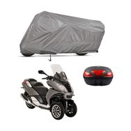 Teksin Peugeot Metropolis 400 Arka Çanta Uyumlu Motosiklet Brandası