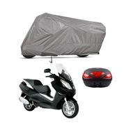 Teksin Peugeot Satelis 250 Arka Çanta Uyumlu A+ Kalite Gri Motosiklet Brandası