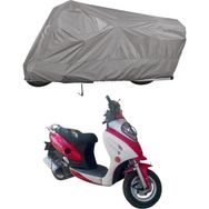 Teksin Presto PR150 Scooter A+ Kalite Gri Motosiklet Brandası