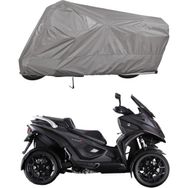Teksin Quadro 4D Üç Teker A+ Kalite Gri Motosiklet Brandası