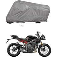 Teksin Triumph Street Triple R A+ Kalite Gri Motosiklet Brandası