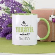 Tekstil Mühendisi Yeşil Kupa Bardak