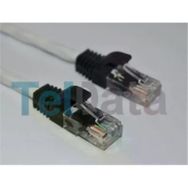 Teldata TLD-100B Cat6 1 mt Beyaz UTP Patch Kablo