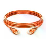 Teldata TLD-100T Cat6 1 mt Turuncu UTP Patch Kablo