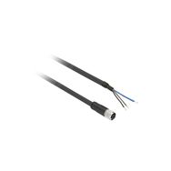 Telemecanique Sensors XZCP0566L2 2m 3 Pimli M8 Dişi Düz Kablolu Konnektör