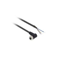 Telemecanique Sensors XZCP1340L2 3 Pim Pur 2m Dirsekli Dişi M12 Ön Kablolu Konnektör