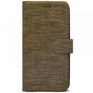 Teleplus General Mobile GM 21 Pro Kumaş Standlı Cüzdan Siyah Kılıf
