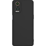 Teleplus General Mobile GM 22 Pro Kılıf Kamera Korumalı Mat Silikon Siyah Kılıf