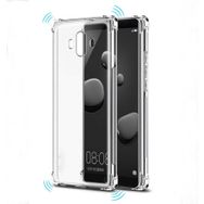 Teleplus Huawei Mate 10 Pro Darbe Koruma Şeffaf Silikon Kılıf ve Nano Ekran Koruyucu