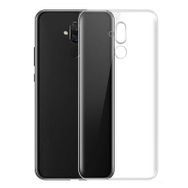 Teleplus Huawei Mate 20 Lite Silikon Şeffaf Tam Kapatan Cam Kılıf