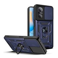 Teleplus Huawei Nova 9 SE Kamera Korumalı Yüzüklü Tank Pars Silikon Lacivert Kılıf