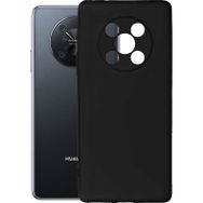 Teleplus Huawei Nova Y90 Kamera Korumalı Mat Silikon Siyah Kılıf
