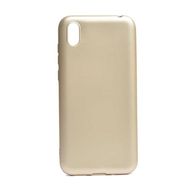 Teleplus Huawei Y5 2019 Lüks Mat Gold Silikon Kılıf